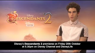 Interview Cameron Boyce  Descendants 2 The Fan Carpet [upl. by Waite45]