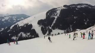 Kitzbühel  Jochberg  Resterhöhe Piste 61 Talsen [upl. by Malin]