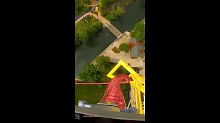 Top Thrill Dragster OnRide Front Seat HD POV Cedar Point [upl. by Clementius98]