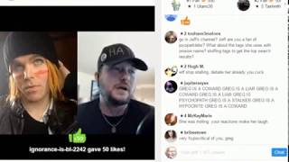 Onision amp Joy Sparkle quotdebatequot YouNow With special guests 062017 [upl. by Fawcett971]