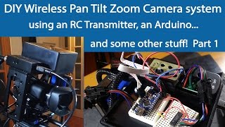 Arduino Wireless PTZ Camera system with Bescor MP101 amp RC transmitter  Tutorial [upl. by Sigmund]