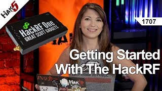 Getting Started With The HackRF Hak5 1707 [upl. by Dryfoos]