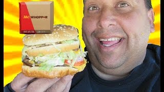 McWhopper®  The Historic Burger MashUp [upl. by Gleeson]