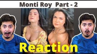 Monti Roy Transformation Reels 2022  Hot Tiktok videos  Pakistani Reaction  Lahore Viewss [upl. by Navnod]