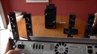 Panasonic SC BTT880 3D Bluray Home Theatre System Preview [upl. by Christoffer848]