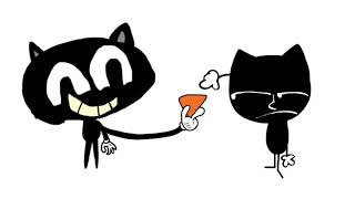 Big Headed Cartoon Cat vs Lenny Cat 9 [upl. by Dasie]