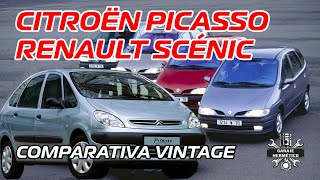 CITROËN PICASSO vs RENAULT SCÉNIC Comparativa Coches Vintage [upl. by Tollmann878]