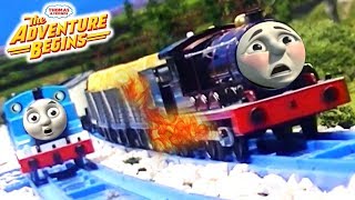 Runaway James  The Great Chase  The Adventure Begins  Thomas amp Friends Movie Remake Clip [upl. by Ahsercel]