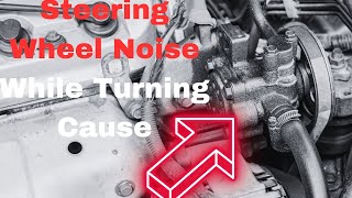 Noise When Turning Steering Wheel While Stationary Causes [upl. by Avan]