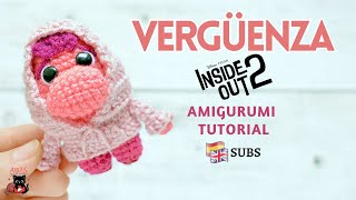 Vergüenza Amigurumi Tutorial  Intensamente 2  Amis Tejiendo Momentos ENGSPA Subs [upl. by Nosille]