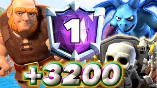 🏆3200 with Giant Graveyard deck😉Clash Royale [upl. by Ansev164]