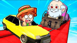 ¡NADIE SOBREVIVE a los MEGA COCHES 😂💥 SILVIOGAMER en GTA 5 ONLINE [upl. by Seamus]