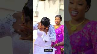 UNE SURPRISE DE SES AMIES À SON MARIAGE ❤️love senegal africa shorts music wedding mariage [upl. by Hnim]