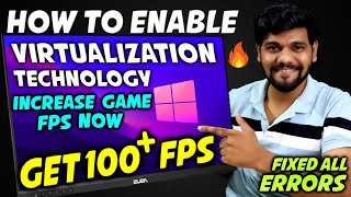 How To Enable Virtualization On Any Pc  Laptop Window 10 11 ⚡ Get High FPS on Low end PC LAPTOP ✅🔥 [upl. by Anwat299]