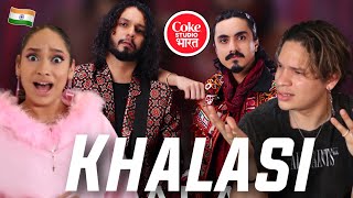 Gujarati music for the first time  Waleska amp Efra react to Coke Studio Bharat  Khalasi [upl. by Alexi]