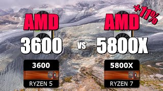 3600 vs 5800X  2060S 💥 CSGO 💥 Fortnite 💥 PUBG 💥 GTAV 💥 Overwatch [upl. by Ohploda]