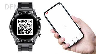 LIGE Smart Watch SML1 install software and connect bluetooth [upl. by Cocks447]