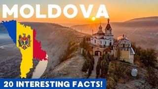 MOLDOVA 20 Facts in 3 MINUTES [upl. by Aniluap]