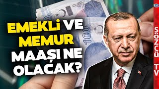 Ünlü Ekonomist Tek Tek Hesapladı SSK BağKur Emekli ve Memur Zammı Yüzde Kaç Olacak [upl. by Vasti]