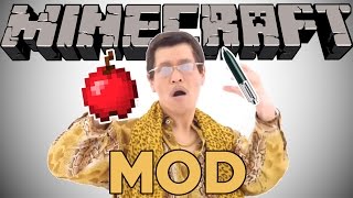 PPAP V MINECRAFTE  Pen Pineapple Apple Pen Mod  Slovensky Minecraft Review [upl. by Syck]