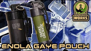 ENOLA GAYE SMOKE WP40 EG18 Grenade Pouch [upl. by Imarej]