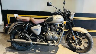 🔥2024 Royal Enfield Classic 350 Gunmetal Grey Colour Full Review Price MileageFeatures [upl. by Asial115]