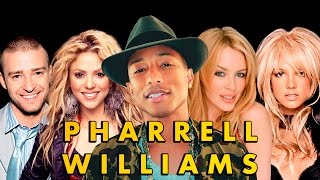 12 CANCIONES ESCRITAS POR PHARRELL WILLIAMS PARA OTROS ARTISTAS  ITS MUSIC SERCH 2016 [upl. by Sib]