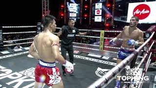 TK28 SUPERFIGHT  Dechrid Sathian Muay Thai Thailand vs Salimkhan Ibragimov Russia HILIGHT [upl. by Amaryllis]