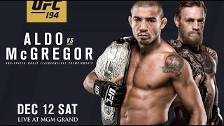 UFC 194 Aldo vs McGregor  PROMO [upl. by Gnah]