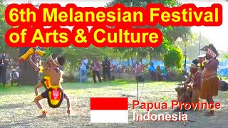 Papua Province Indonesia 6th Melanesian Festival of Arts and Culture [upl. by Annodahs288]