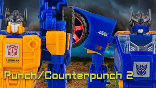 PUNCHCOUNTERPUNCH 2  TRANSFORMERS STOP MOTION [upl. by Swerdna]