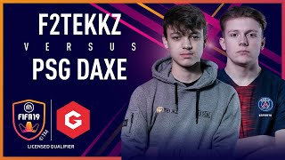 F2Tekkz vs PSG DaXe  Gfinity FIFA Series January LQE [upl. by Keily]