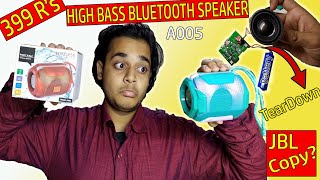 High Bass Test TG162 Bluetooth speaker UnboxingReview  Review After Using 1Months A005 TEARDOWN [upl. by Steinke282]