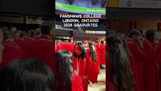 FANSHAWE COLLEGE LONDON ONTARIO 2024 GRADUATES [upl. by Xuagram]