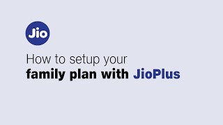 How to Setup your Family Plan with JioPlus using MyJio [upl. by Aiz]