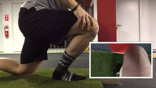 Ankle Dorsiflexion Self Mobilization [upl. by Navarro234]