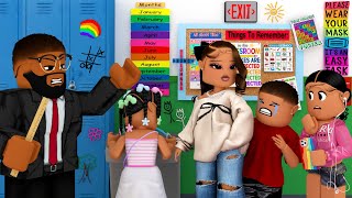 KIDS NEW SCHOOL ORIENTATION TOUR STRICT PRINCIPAL  Bloxburg Family Roleplay [upl. by Asiul]