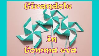 DIY Girandole bicolore in gomma eva [upl. by Areis]