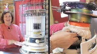 How to Change a Wick in a Kerosene Heater [upl. by Emiolhs]