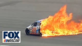 Top 5 NASCAR Wrecks at Pocono [upl. by Micheal]