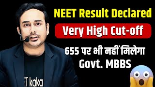 NEET 2024 Result Declared  Very high CutOff LIVE  nta neet2024 neet2024result [upl. by Euqenimod]