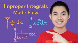 Improper Integrals  Convergent or Divergent Made Easy [upl. by Ahseina]