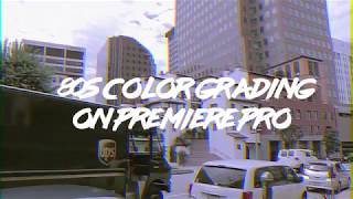 Authentic 80s Retro Color Grading tutorial Premiere Pro [upl. by Eirena827]