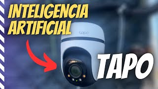 Cámara de Vigilancia BARATA con INTELIGENCIA ARTIFICIAL  Tapo C510W [upl. by Nakah]