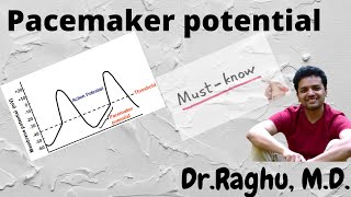 Pacemaker potential and its ionic basis  Cardiovascular physiology [upl. by Mohammed60]