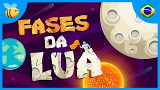 As Fases da Lua  Vídeos Educativos para Crianças [upl. by Iturhs]