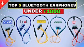 Best Neckbands Under 1000⚡Top 3 Neckbands Under ₹1000 in 2024🔥 [upl. by Mccowyn]