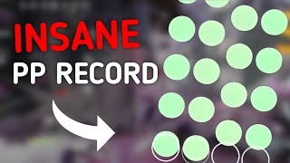 The Most INSANE PP Record in Osu HISTORY [upl. by Maon]