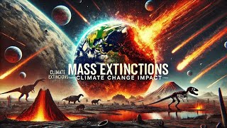 Earths Major Mass Extinctions How Climate Change Shaped Our Planets History  Climate Change [upl. by Leunad505]