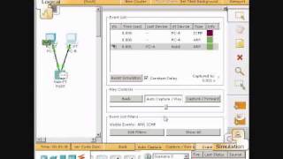 Using Packet Tracer Create a logical network diagram with two PCs and a hub [upl. by Nnalatsyrc]